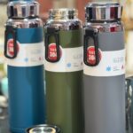 فلاکس (تراول ماگ) استیل 1000 میل وارداتی درب الماسی