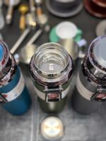 فلاکس (تراول ماگ) استیل 1000 میل وارداتی درب الماسی - تصویر 5