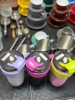 تراول ماگ دسته دار برند think different - تصویر 2